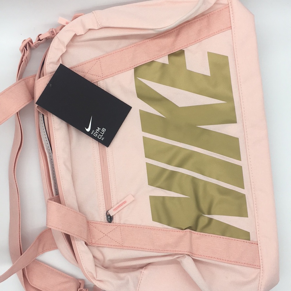 Nike Jym Club Training Duffle Bag  30L pink/gold - Picture 2 of 8